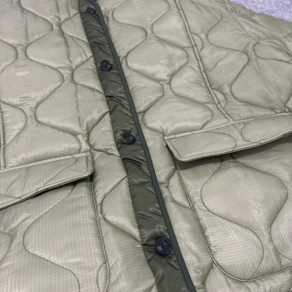 PRICE FIRM-THE FRANKIE SHOP TEDDY QUILTED JACKET - Picture 12 of 15